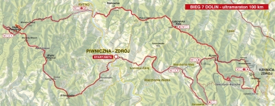 mapa bieg ultra_MINI _2021_100 km